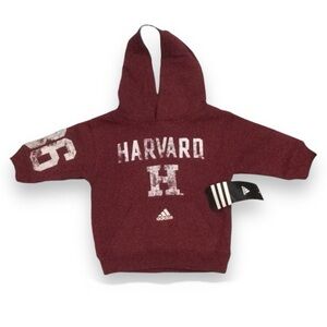 adidas Infant New Born Harvard Hoodie Sweatshirt  0/3 M